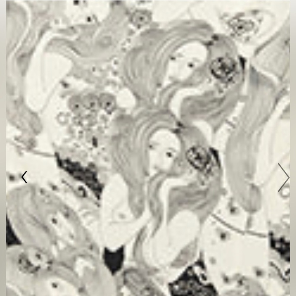 Unique Vintage Smak Parlour NWT Psychedelic Goddess Print Maxi Dress - Picture 6 of 6